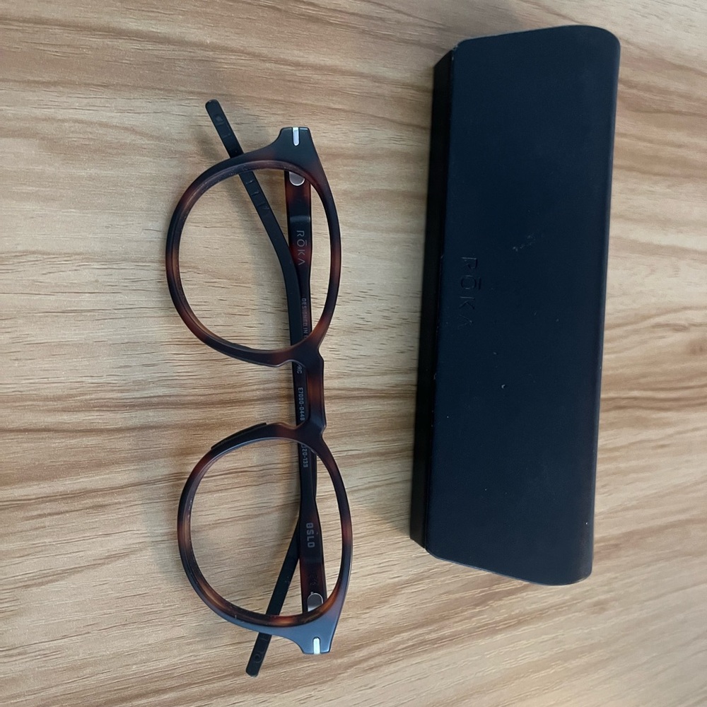 Roka Oslo S Tortoiseshell Glasses